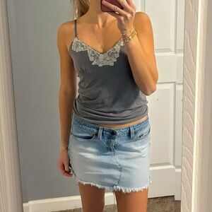 Rampage Y2K Early 2000’s Mini Denim Skirt